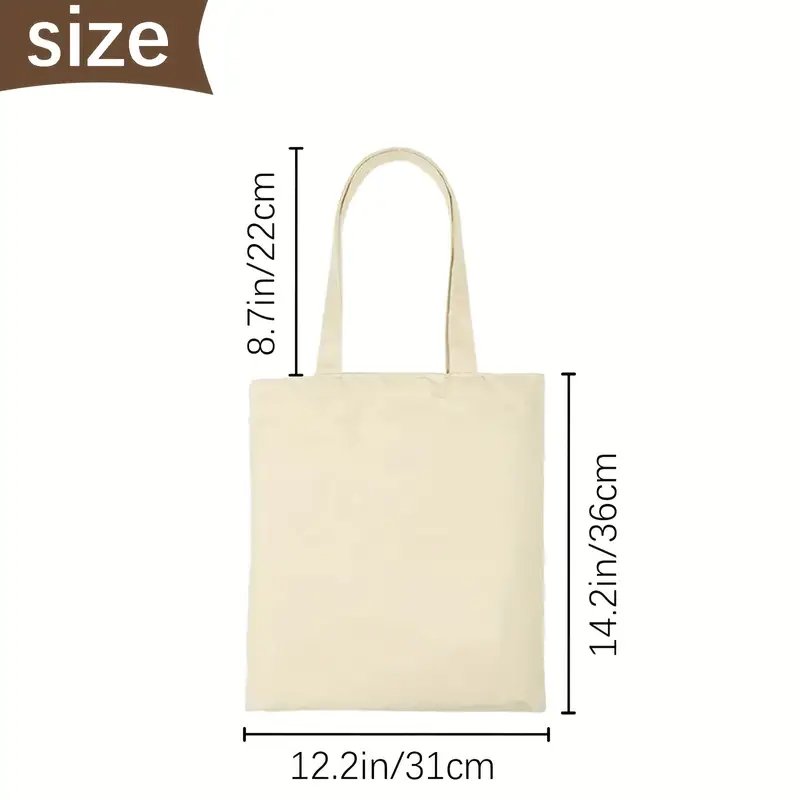 Bingo Obsessed Tote Bag approx.  12x9 inches Cream color